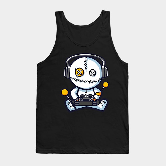 Poor puppet playing games Tank Top by Wavey's